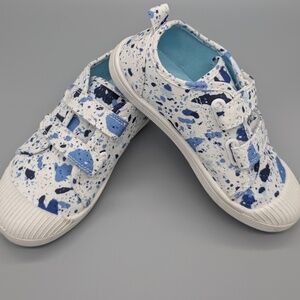 Cat & Jack Boy’s/Girl’s Sneakers -  Paint Splatter Theme - Size 12